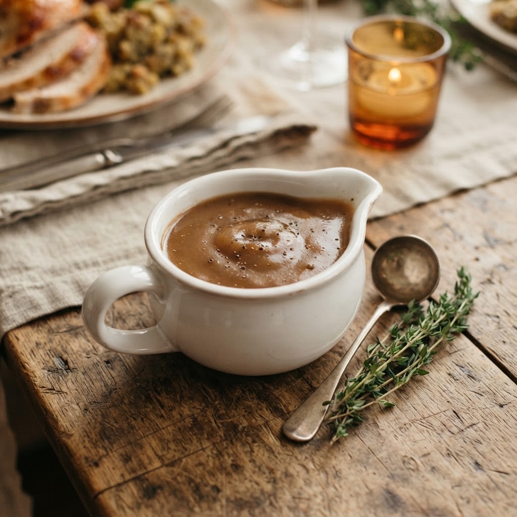 Make-Ahead Turkey Gravy