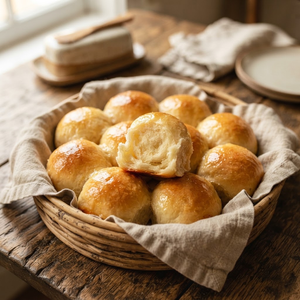 Butterflake Dinner Rolls