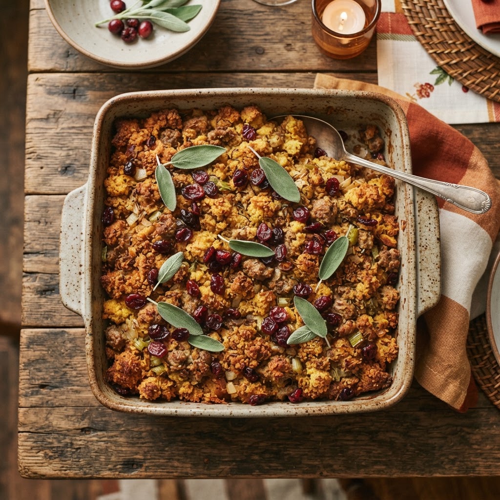 Sausage Cornbread Dressing