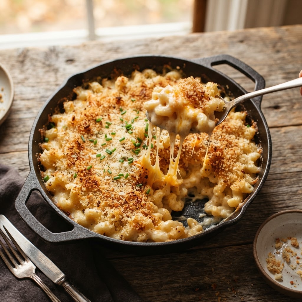 Creamy Baked Mac and Cheese