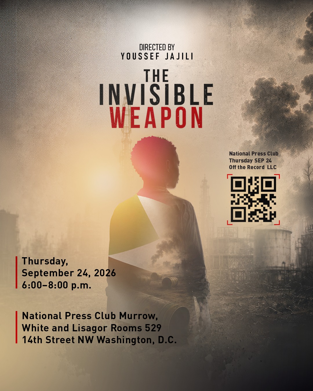 The Invisible Weapon — investigative documentary screening at the National Press Club