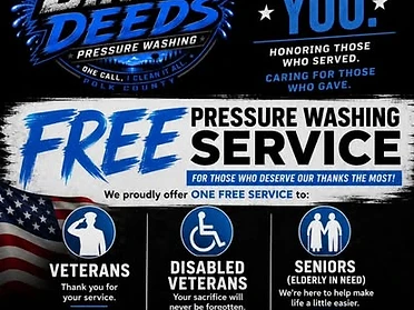 Giving Back exterior cleaning project