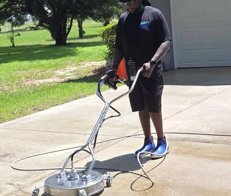 Freshly cleaned exterior property