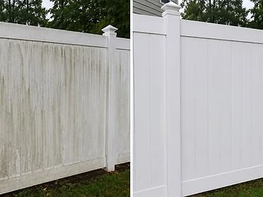Fence Cleaning exterior cleaning project