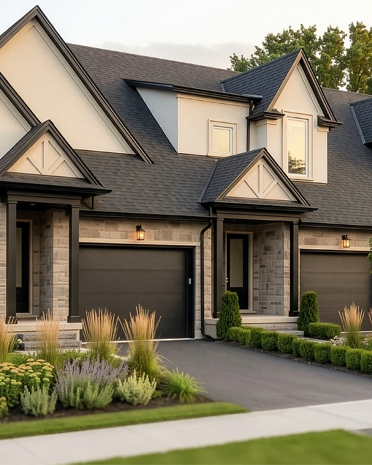 Artist render of the Royal Niagara Towns townhomes along Mewburn Road
