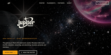 Jupiter Music Co., Music sync agency, Los Angeles