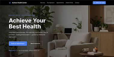 Achieve Health Center, Health & wellness clinic, Newport Beach