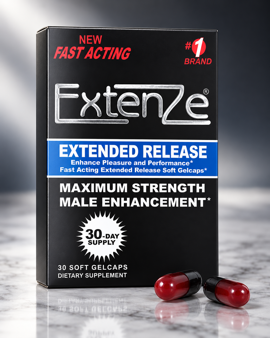 Extenze Maximum Strength Male Enhancement - 30 Day Supply