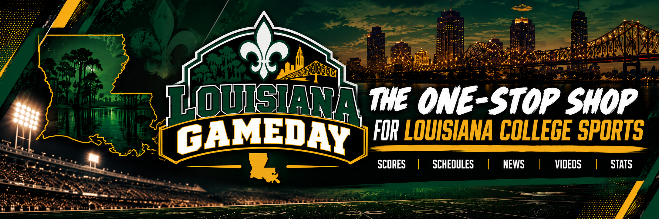 Louisiana Gameday — The One-Stop Shop for Louisiana College Sports