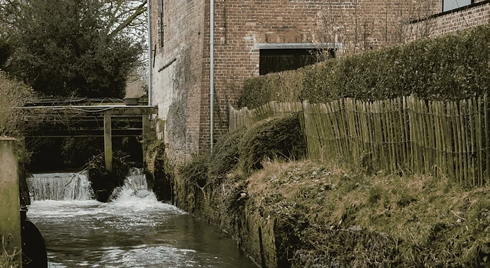 De molen, de groene afscheidslocatie van Anders Afscheid in Merchtem