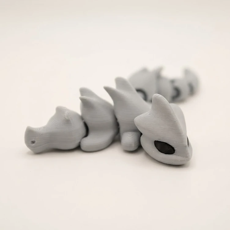 Cute Mini Dragon (Set of 5) — 3D printed PLA