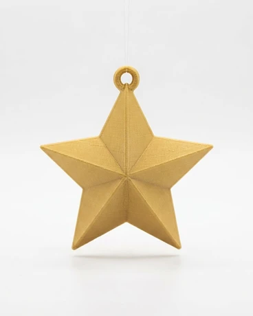 Hanging Star Ornament — 3D printed PLA