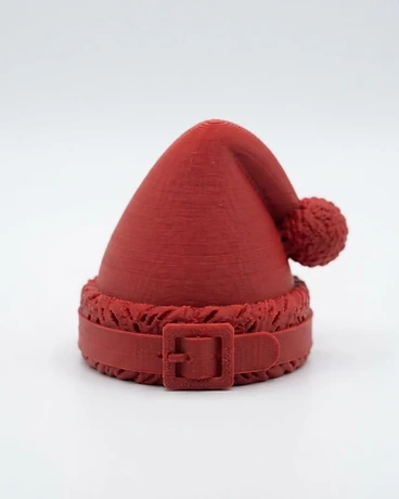 Santa Hat — 3D printed PLA