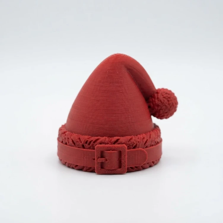 Santa Hat — 3D printed PLA