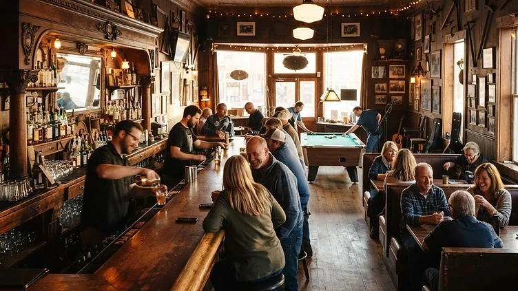 The Gold Pan Saloon — bars