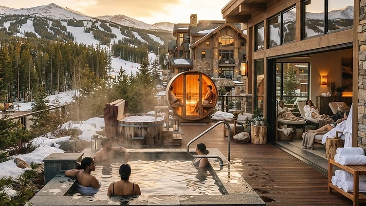 Onsen Spa & Recovery Lounge at Gravity Haus Breckenridge — spa