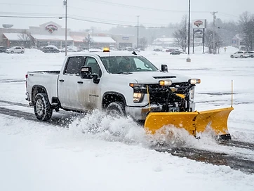 Commercial Snow Plowing - commercial landscaping service in Maine