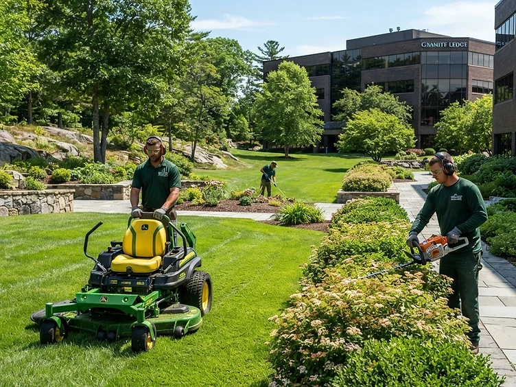 Maniacs Landscaping Services LLC professional landscaping crew