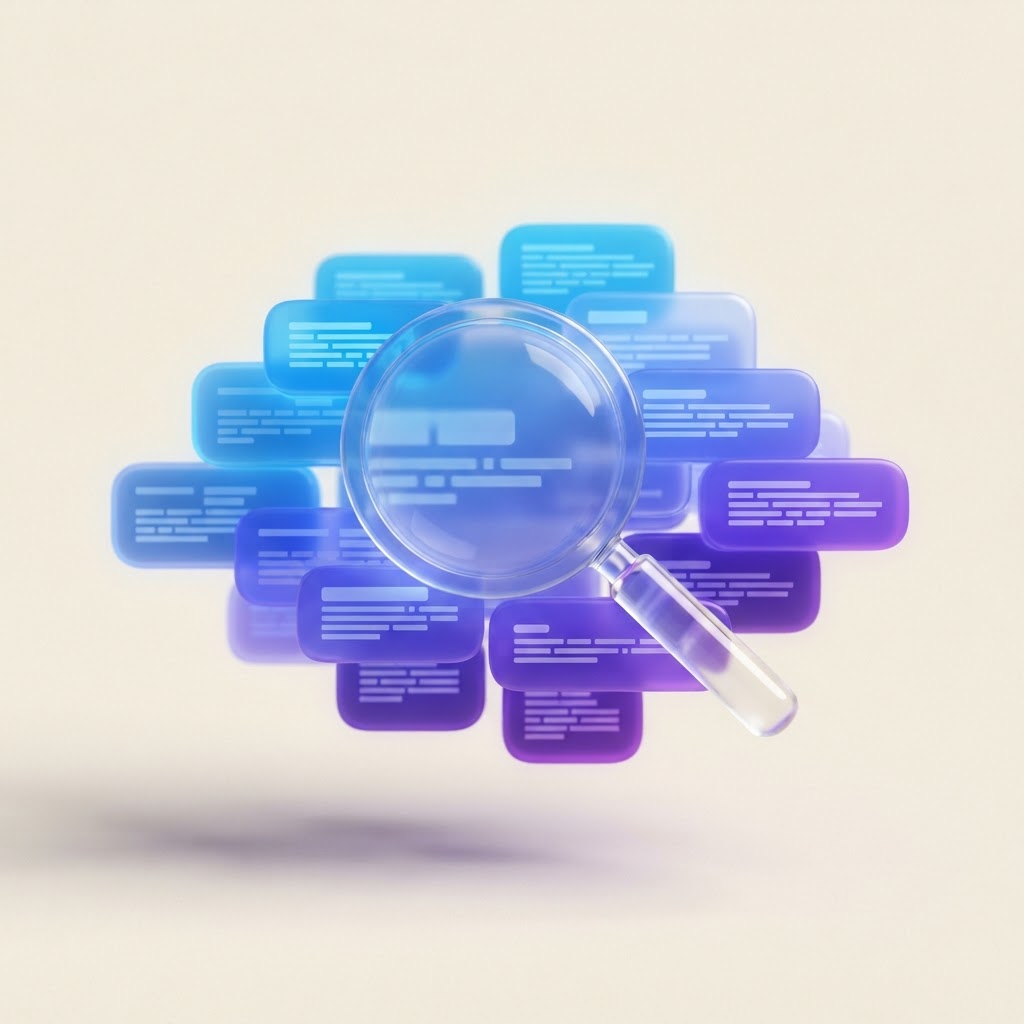Three glass verification checkmark shapes hovering iridescently on a cream backdrop, representing Know-Your-Agent identity verification