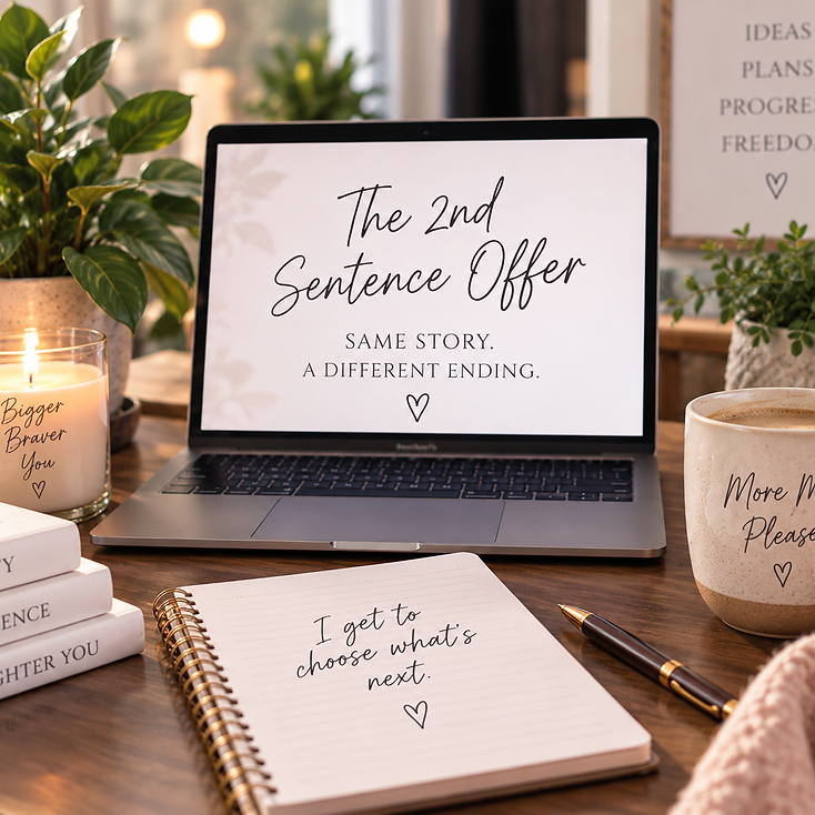 The Second Sentence workbook and audio experience