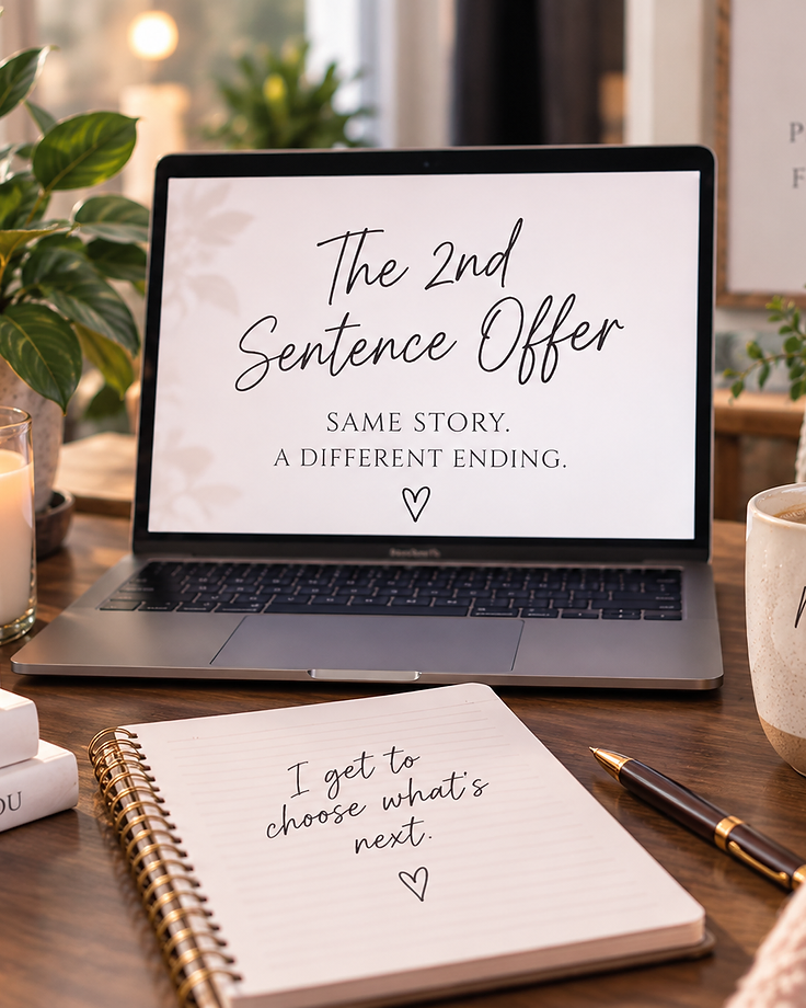 The Second Sentence workbook and audio experience