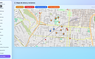 Mapa de obras