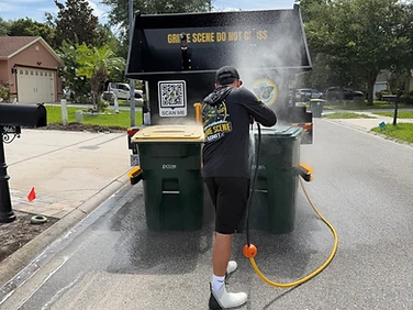 GRINDLODGE×BSKK TRASH Trash Bin Cleaning Bartram Park and Greenland, FL 32258 | Grime