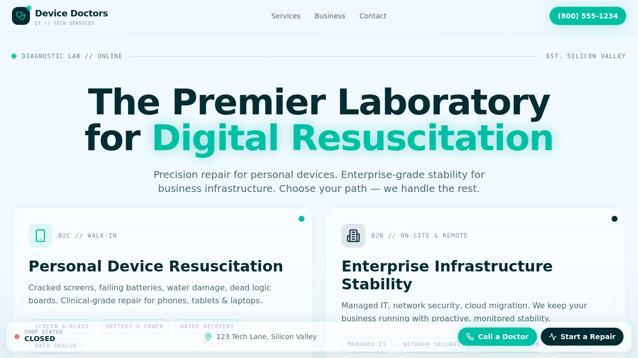 TEST APP template preview