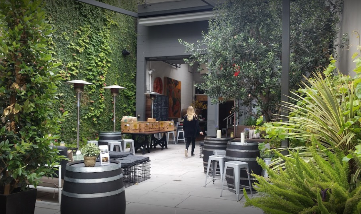 Jax Tasting Room — Surrounded by green