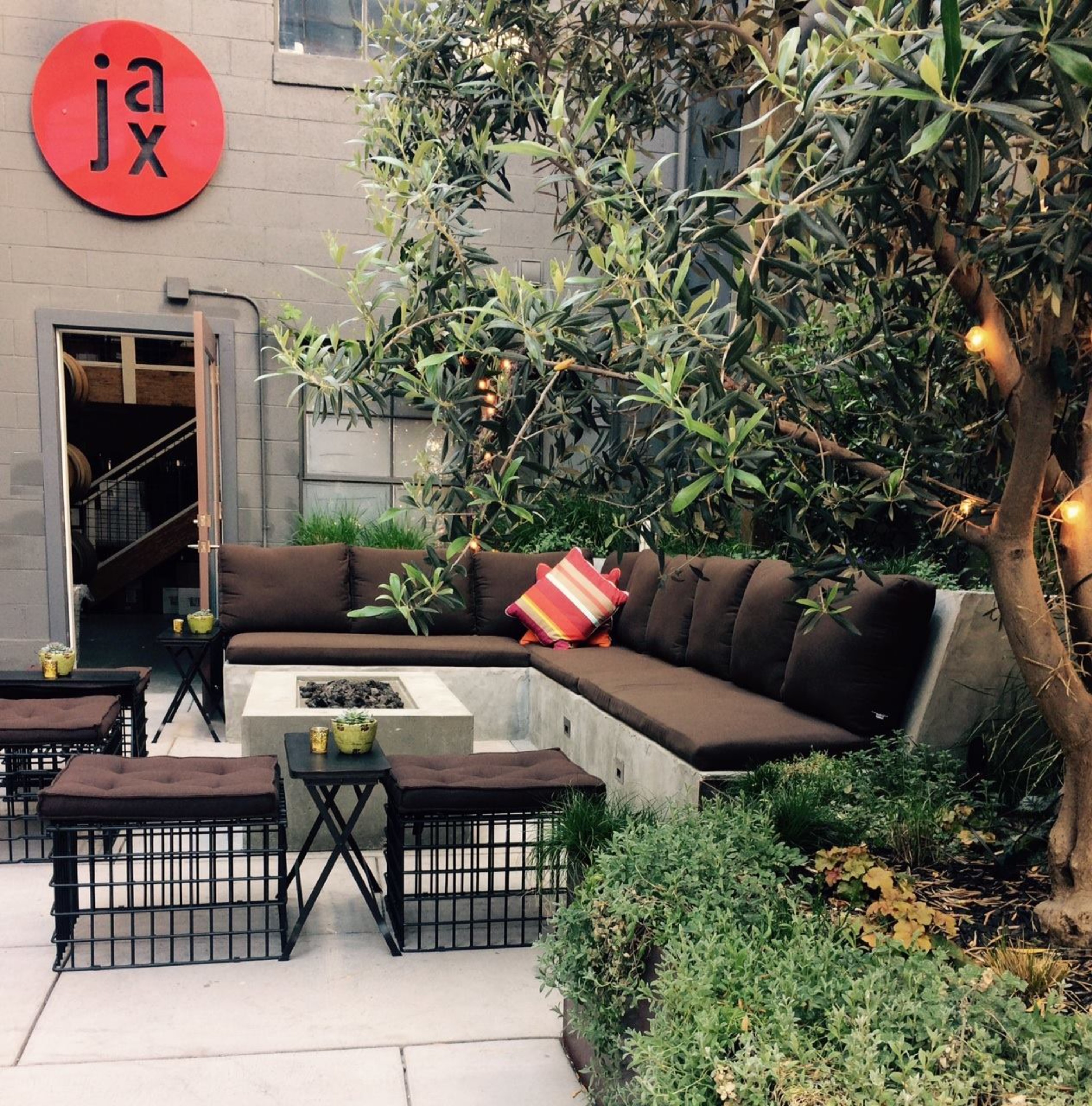 Jax Tasting Room — Social seating everywhere