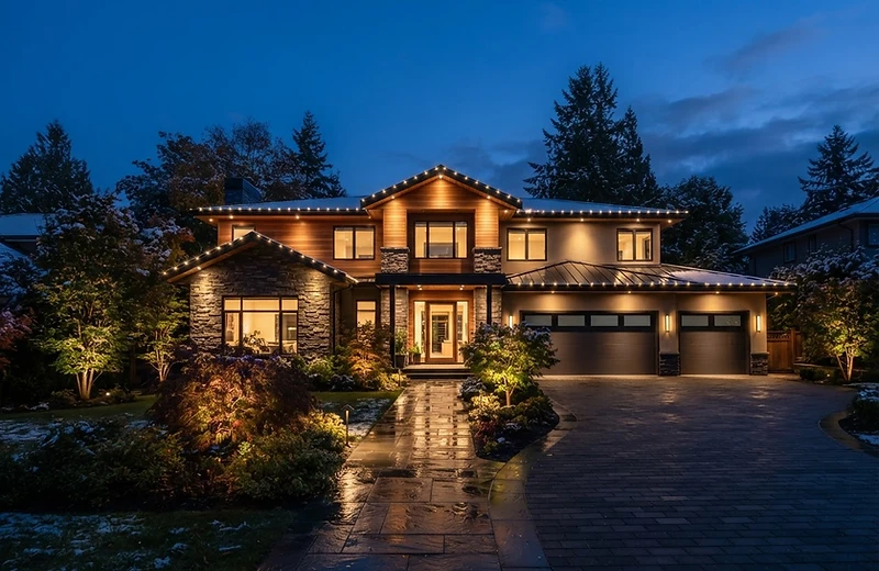 Permanent holiday lighting