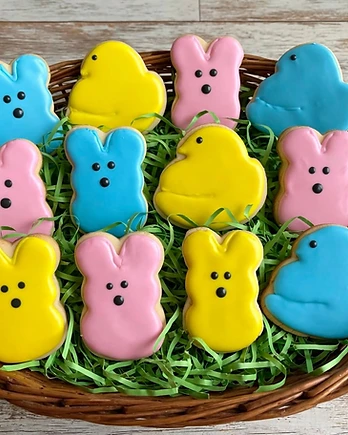 Peeps Easter Cookies