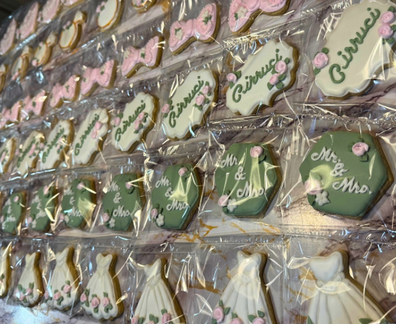 Golden Rose Co. custom cookie collection