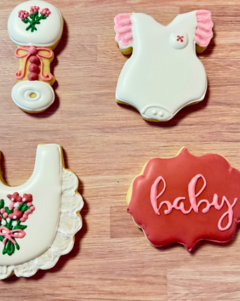 Dusty Rose Wildflower Baby Shower