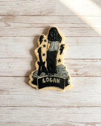 Logan Graduation Portrait Cookie