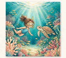 Fictional Ocean Rescue sample illustration