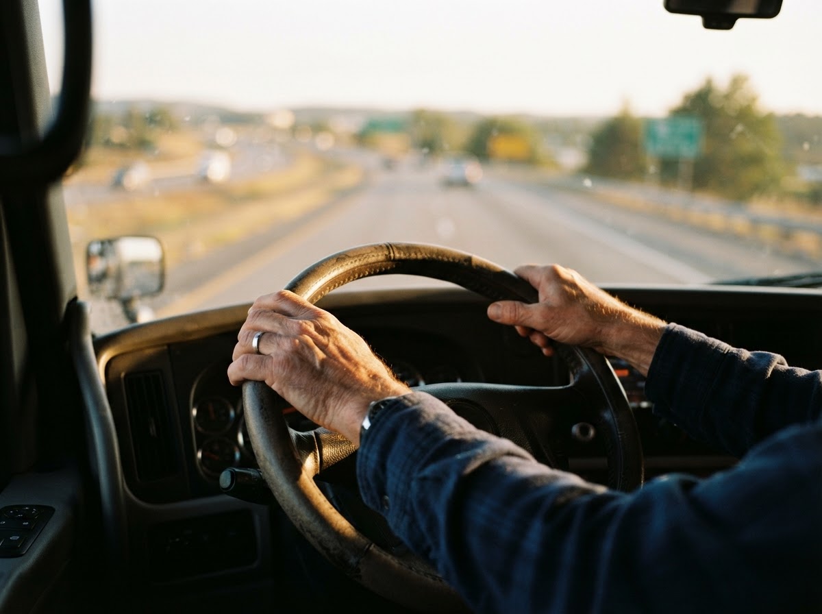 Independent owner-operator driving