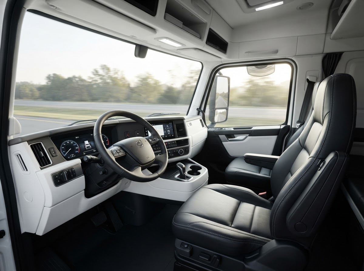 Lease-to-own truck interior