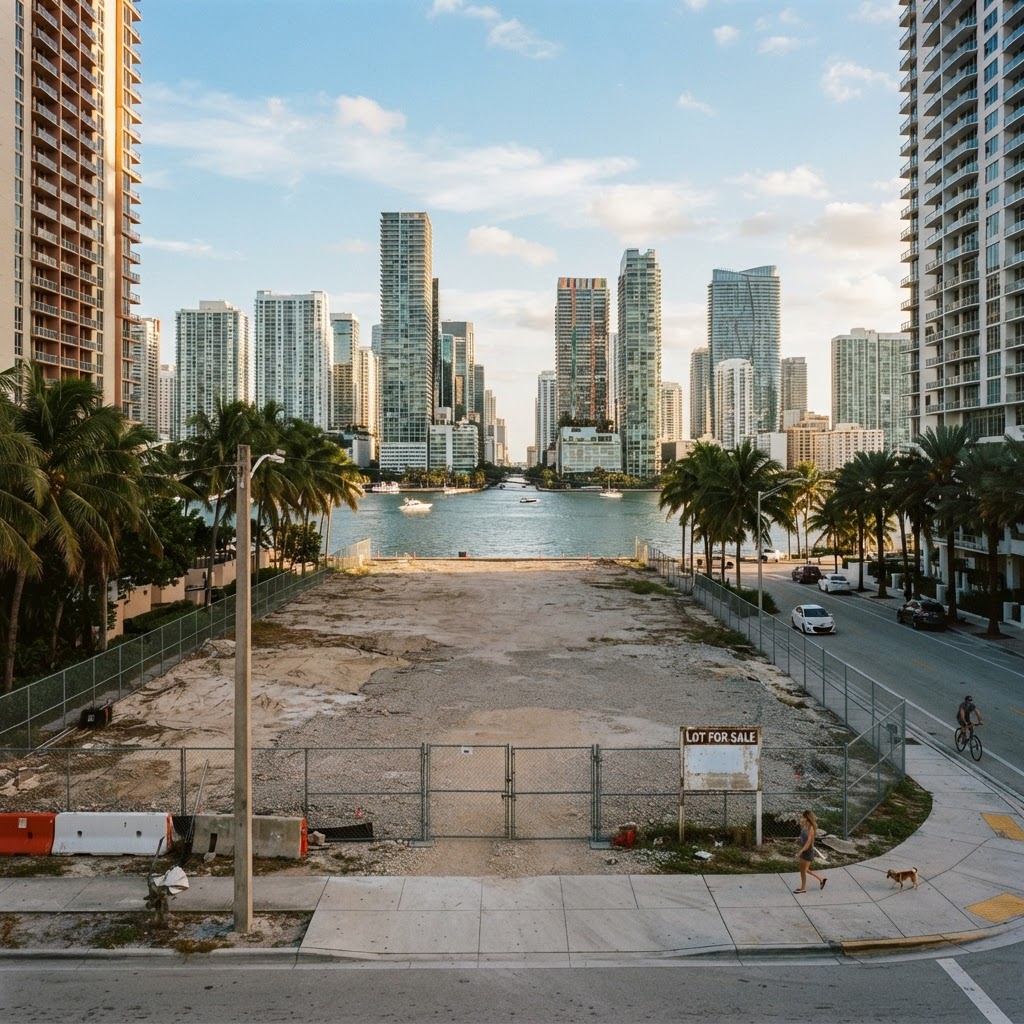 Venta de terreno en Edgewater para nuevo proyecto residencial de gran altura
