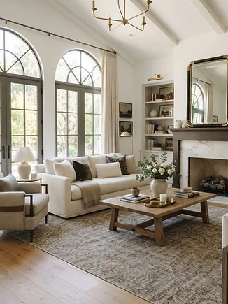 Bright, welcoming living space