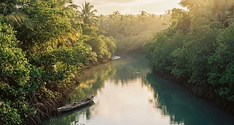 Kongo River Mangrove Boat Safari