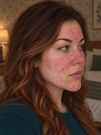 Anna — Week 0, before using the serum