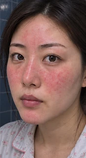 Amelia — Week 0, before using the serum