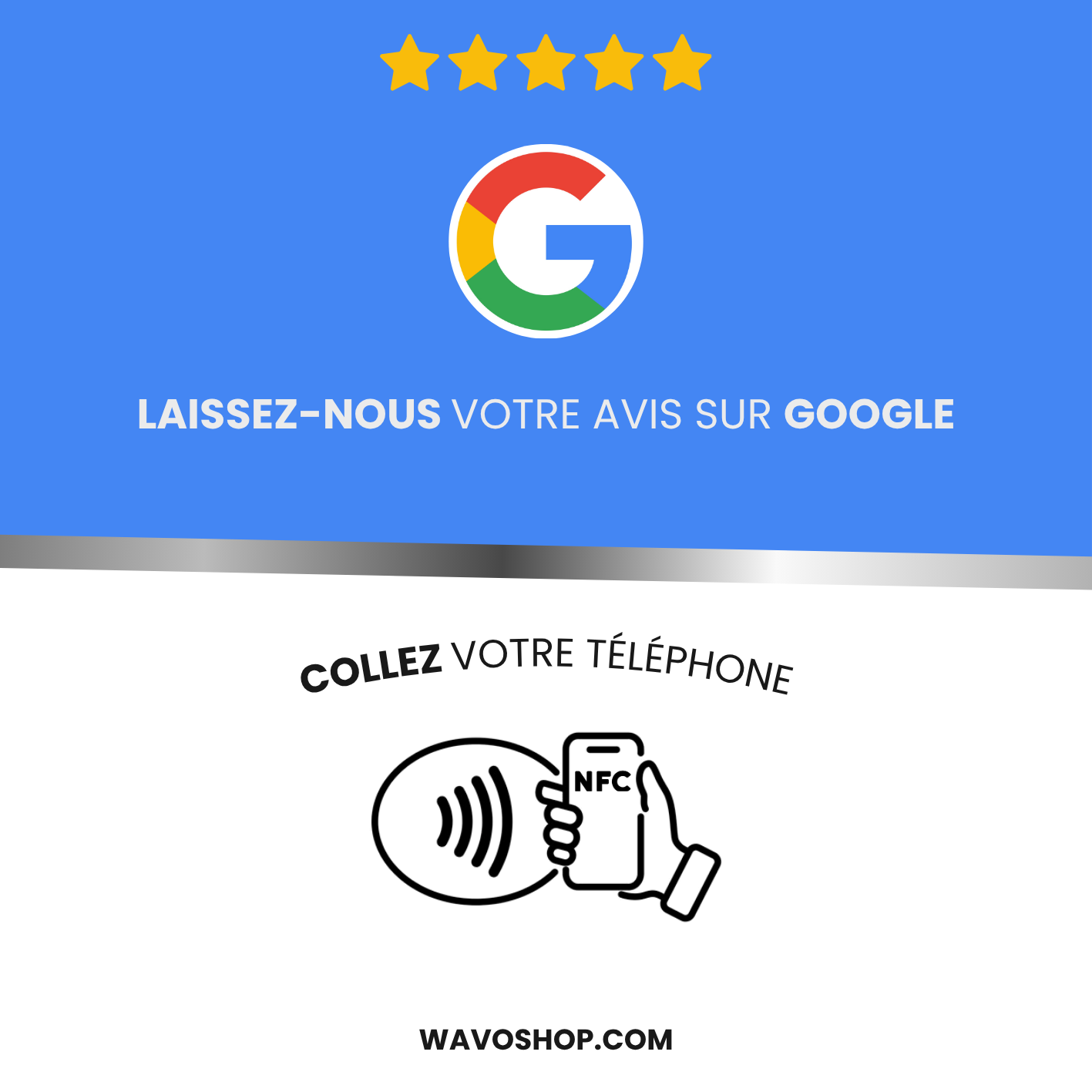 Carte NFC Google