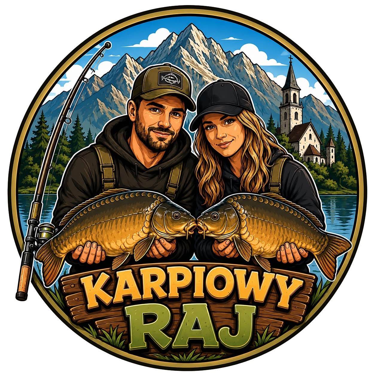 Karpiowy Raj — logo