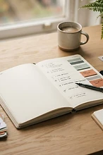 Tactile Time: A Paper-Based Planning Guide for ADHD