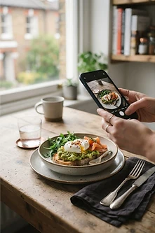 Smartphone Food Photography for UK Bloggers