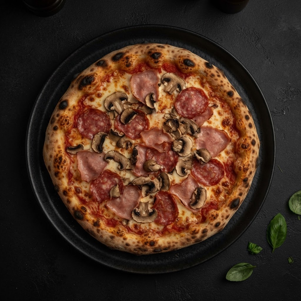 Pizza Manolito bei Santa Farina in Mosbach
