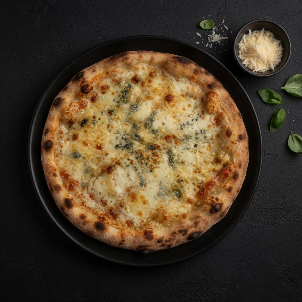 Pizza Formaggio misto bei Santa Farina in Mosbach
