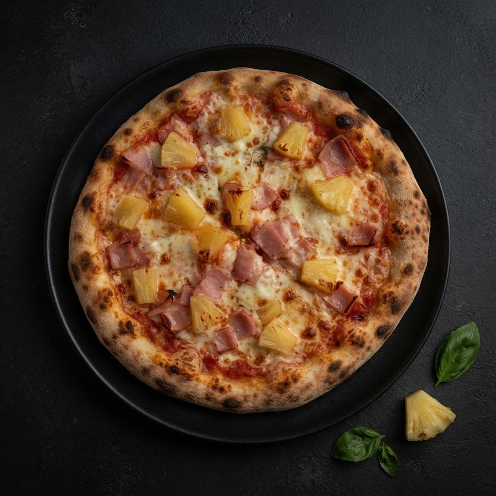 Pizza Hawaii bei Santa Farina in Mosbach
